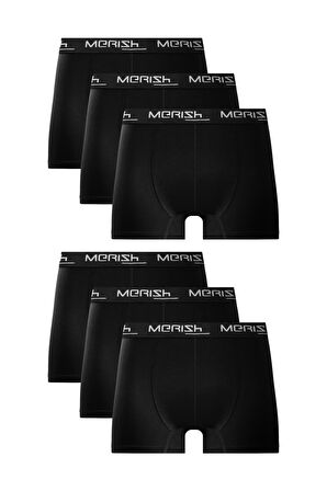 Erkek 6'lı Premium Likralı Boxer ( KUTULU ÜRÜN ) 
