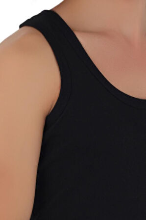 CENNETOĞLU 12 Adet Erkek Penye Atlet EKONOMİK PAKET