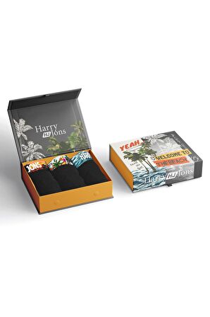Surf Premium Kutulu 3 Adet Erkek Boxer Hediyelik Kutu