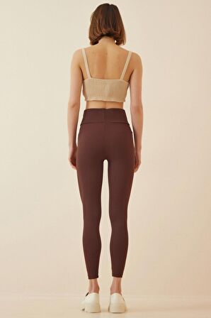 Kadın Fitilli Spor Tayt