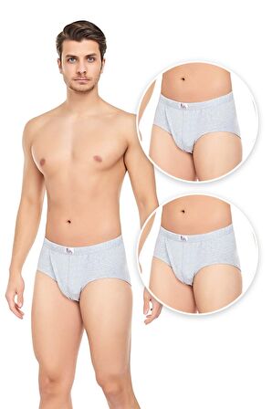 Erkek 3'lü Penye Slip Külot