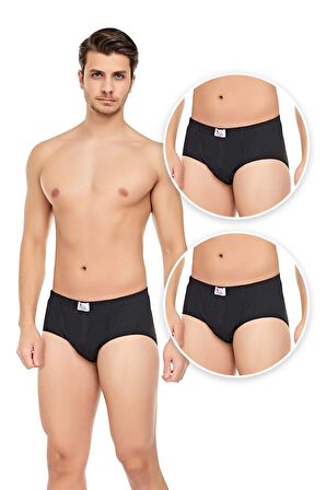 Erkek 3'lü Penye Slip Külot