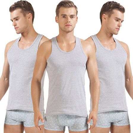 3'lü Paket Erkek Atlet %100 Pamuklu Özel Hijyenik Ambalajında Hijyenik Paketleme