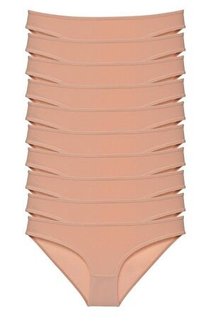 Kadın Günlük Bikini Külot Hijyenik Premium Paketinde Penye Esnek Kumaş