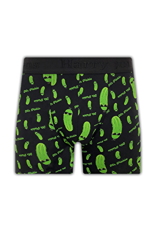 Erkek Desenli Renkli Pamuklu Boxer 4'lü Paket 