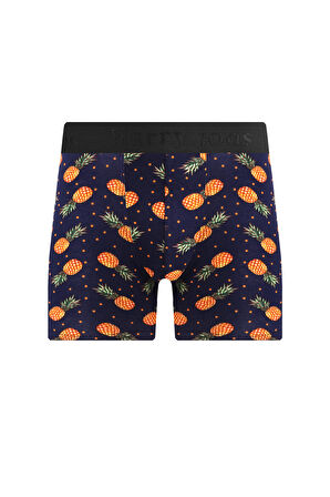 Erkek 5'li Desenli Renkli Pamuklu Premium Hijyenik Paket Boxer