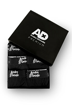 Erkek 6'lı Boxer 1. Sınıf Kumaş Premium Paket Özel Dizayn. Düz Likralı Boxer Şort Çeyizlik Hediyelik Kutulu Ürün 