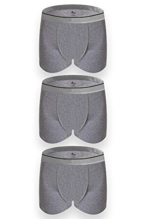 CENNETOĞLU Erkek 3 Adet Likralı Boxer Özel Hijyenik Ambalajlı Paket