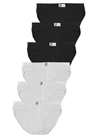 Erkek Pamuklu Konforlu Esnek Slip Külot 6'lı Paket