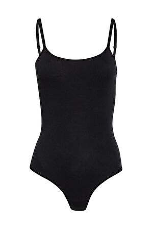Kadın İp Askılı Çıt Çıtlı Kancalı Body 6'lı Paket