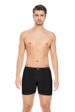 Erkek Penye Kumaş Uzun Paçalı Likralı Külot 3'lÜ Paket