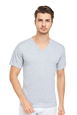 Erkek V Yaka Yarım Kol Fanila 3'lü Paket