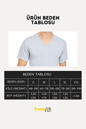 Erkek V Yaka Yarım Kol Fanila 6'lı Paket
