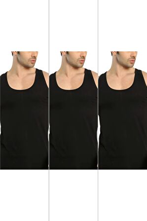 Erkek Basic Pamuklu Premium Klasik Atlet 3'lü Paket