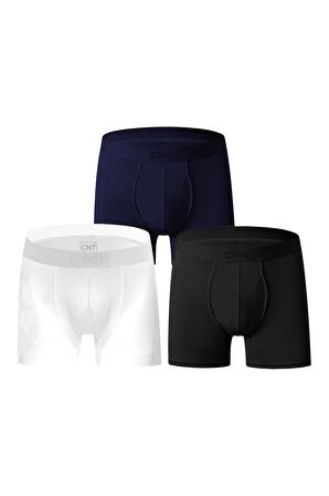 Erkek 3'lü Boxer 1. Sınıf Kumaş Premium Paket Özel Dizayn. Düz Likralı Boxer Şort Çeyizlik Hediyelik 