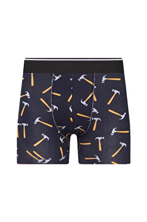 Erkek Boxer Likralı 6'lı Premium Paket