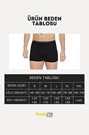 Erkek 5 Adet Likralı Slim Fit İnce Kumaş Günlük Kullanıma Uygun Özel Kutusunda Ekonomik Boxer