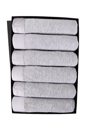 Erkek 6 Adet Pamuklu Likralı Özel Kutusunda Premium Kaliteli Boxer