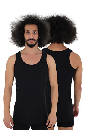 CENNETOĞLU 12 Adet Erkek Penye Atlet EKONOMİK PAKET 