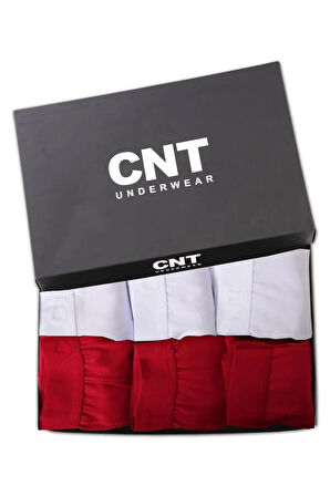 Erkek Boxer Likralı 6'lı Premium Paket