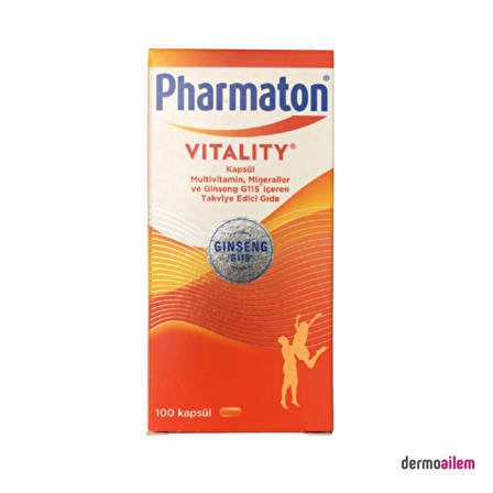 Pharmaton Vitality 100 Kapsül