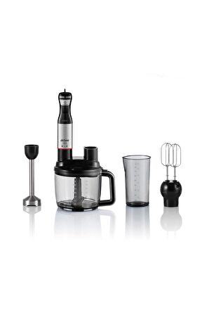 Multi Blender Seti Ergonomik Tasarım Güçlü Motor, Doğrama, Çırpma, Rendeleme, Dilimleme