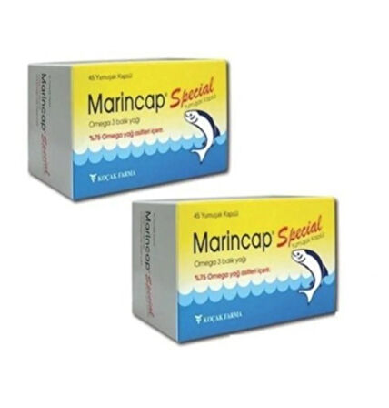 Marincap Special Omega-3 1000 mg 45 Kapsül 2 Adet