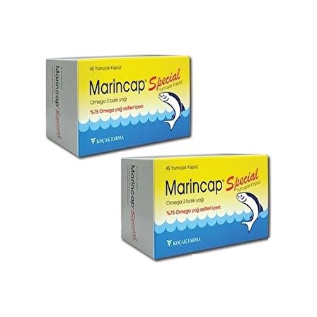 Marincap Special 45 Yumuşak Kapsül - 2 Kutu