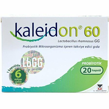 Kaleidon 60 mg 20 Kapsül