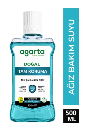 Agarta 2 Li Avantajlı Tam Koruma Ağız Bakım Seti 500 ml ve 250 ml