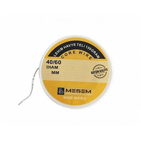 MEŞEM LEHİM HAYVA TELİ 100 GRAM 40/60