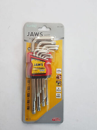 ELTOS JAWS 9 PARÇA UZUN TORX ALYAN SETİ 180 MM