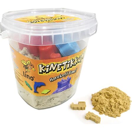 Lino Kinetik Kum 500 gr Bej Kova 3 Adet Kalıp