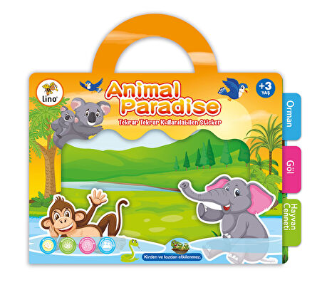 LİNO STICKER ANIMAL PARADISE LS-302 1  