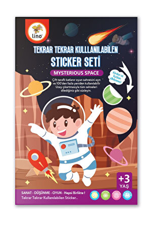 LİNO STICKER SETİ SPACE LS-400 1  