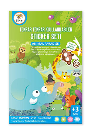LİNO STICKER SETİ ANIMAL LS-401 1  