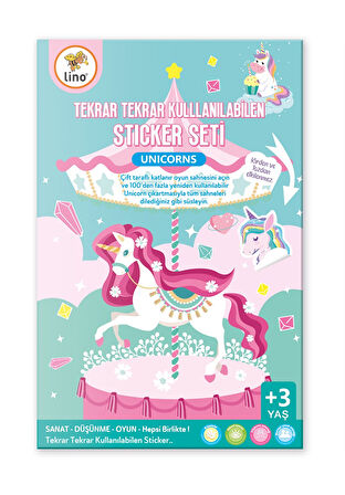 LİNO STICKER SETİ UNICORNS LS-402 1  