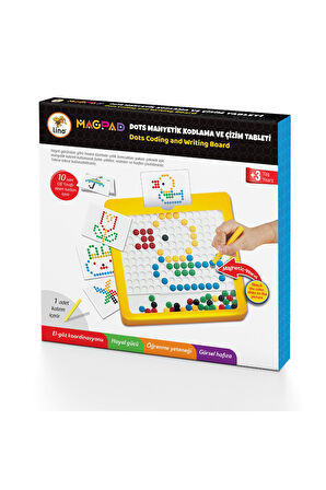 Magpad Dots Manyetik Pad Kodlama Ve Çizim Tableti (ŞABLON KARTLAR DAHİL)