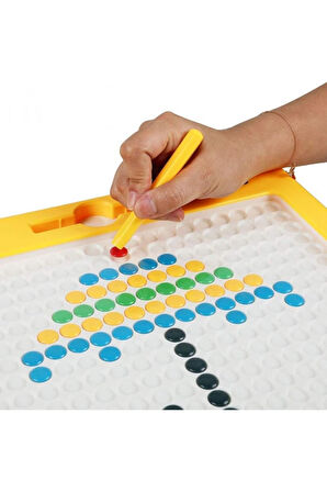 Magpad Dots Manyetik Pad Kodlama Ve Çizim Tableti (ŞABLON KARTLAR DAHİL)