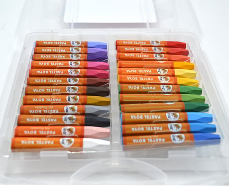 Lino Pastel Boya 24 Renk Plastik Kutulu LN_124