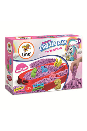 Kinetik Kum Seti Unicorn (350 GR KUM 6 KALIP TEPSİ)