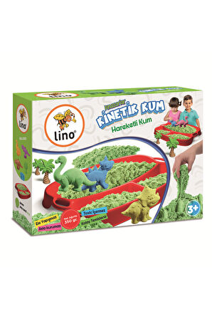 Kinetik Kum Seti Dinazorlar (350 GR KUM TEPSİ 6 KALIP)