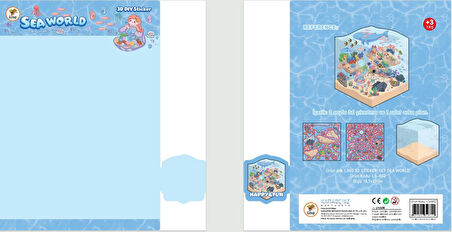 Lino 3D Sticker Set Sea World
