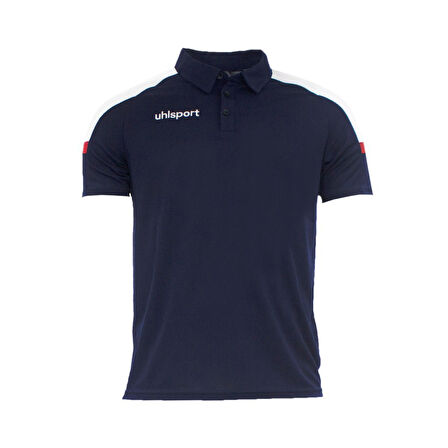 Uhlsport Energy Lacivert - Beyaz Spor - Tenis Polo T-Shirt 1101801 