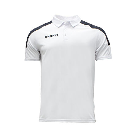 Uhlsport Energy Beyaz-Antrasit Spor - Tenis Polo T-Shirt 1101801 