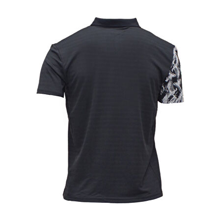 Joma Premium Erkek Polo Yaka Spor Tişört Siyah