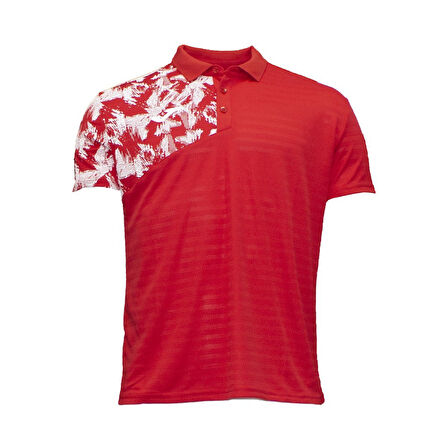 Joma Premium Erkek Polo Yaka Spor Tişört Kırmızı