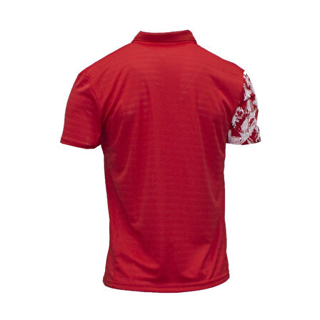 Joma Premium Erkek Polo Yaka Spor Tişört Kırmızı