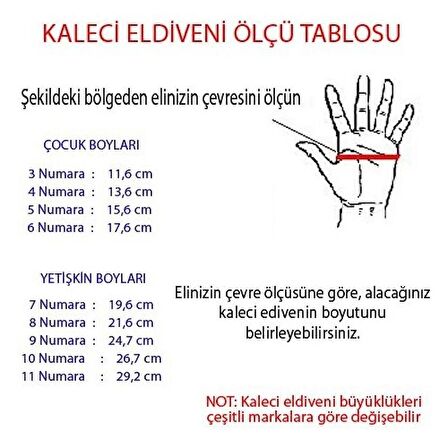 TRYON Magıc Kaleci Eldiveni Fosforlu Yeşil-Siyah xxs