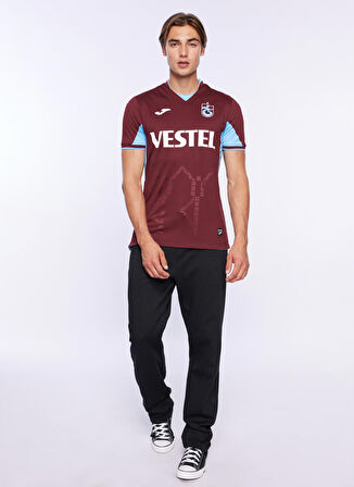 Joma Bordo Erkek Yuvarlak Yaka Yeni Szon 23/24 Trabzonspor Forma 9212113